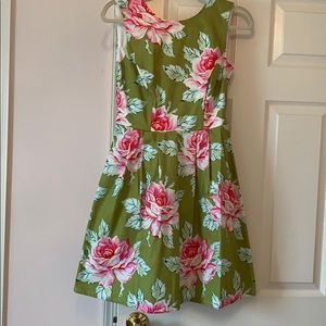 Gorgeous spring sleeveless dress.